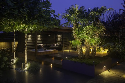 Foto : Tuinverlichting aanleggen doe je zo